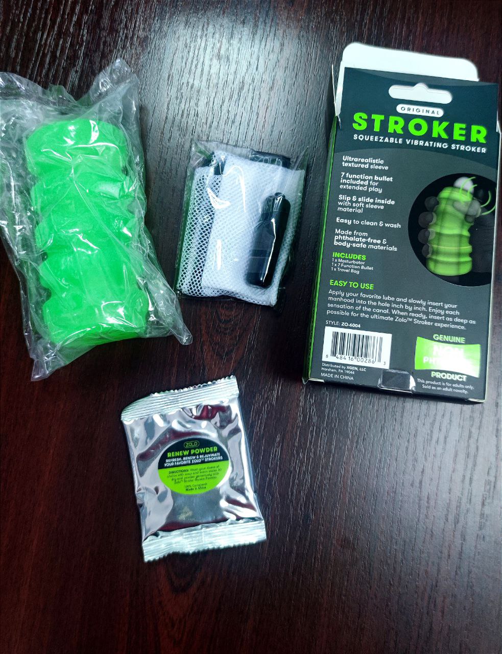 Мастурбатор с вибропулей ZOLO ORIGINAL SQUEEZABLE VIBR. STROKER
