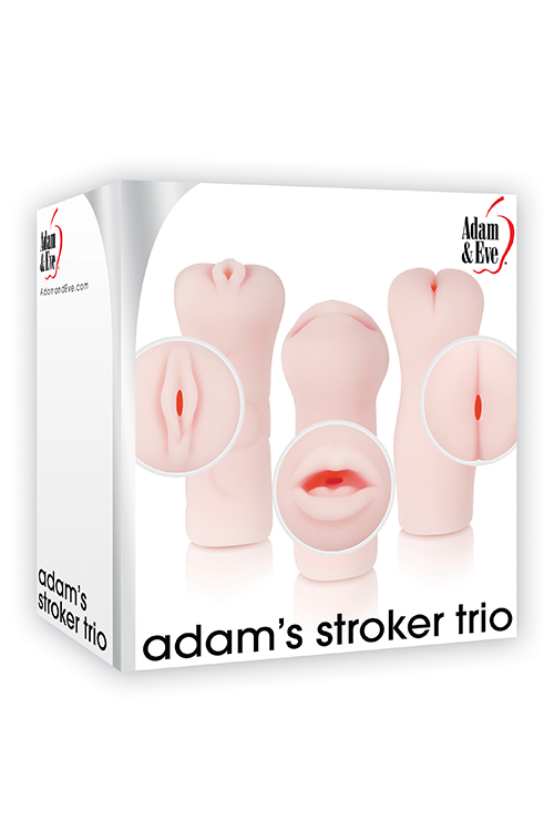 Набір мастурбаторів A&E STROKER TRIO FLESH