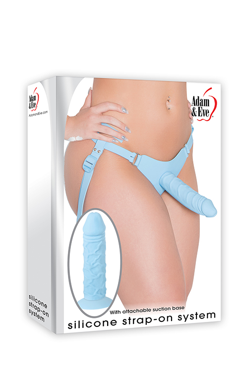 Страпон система A&E STRAP-ON SYSTEM BLUE