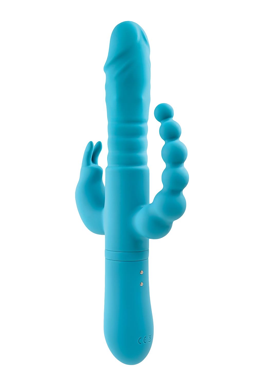 Вібратор потрійної стимуляції ADAM ET EVE EVE'S THRUSTING TRIPLE JOY RABBIT