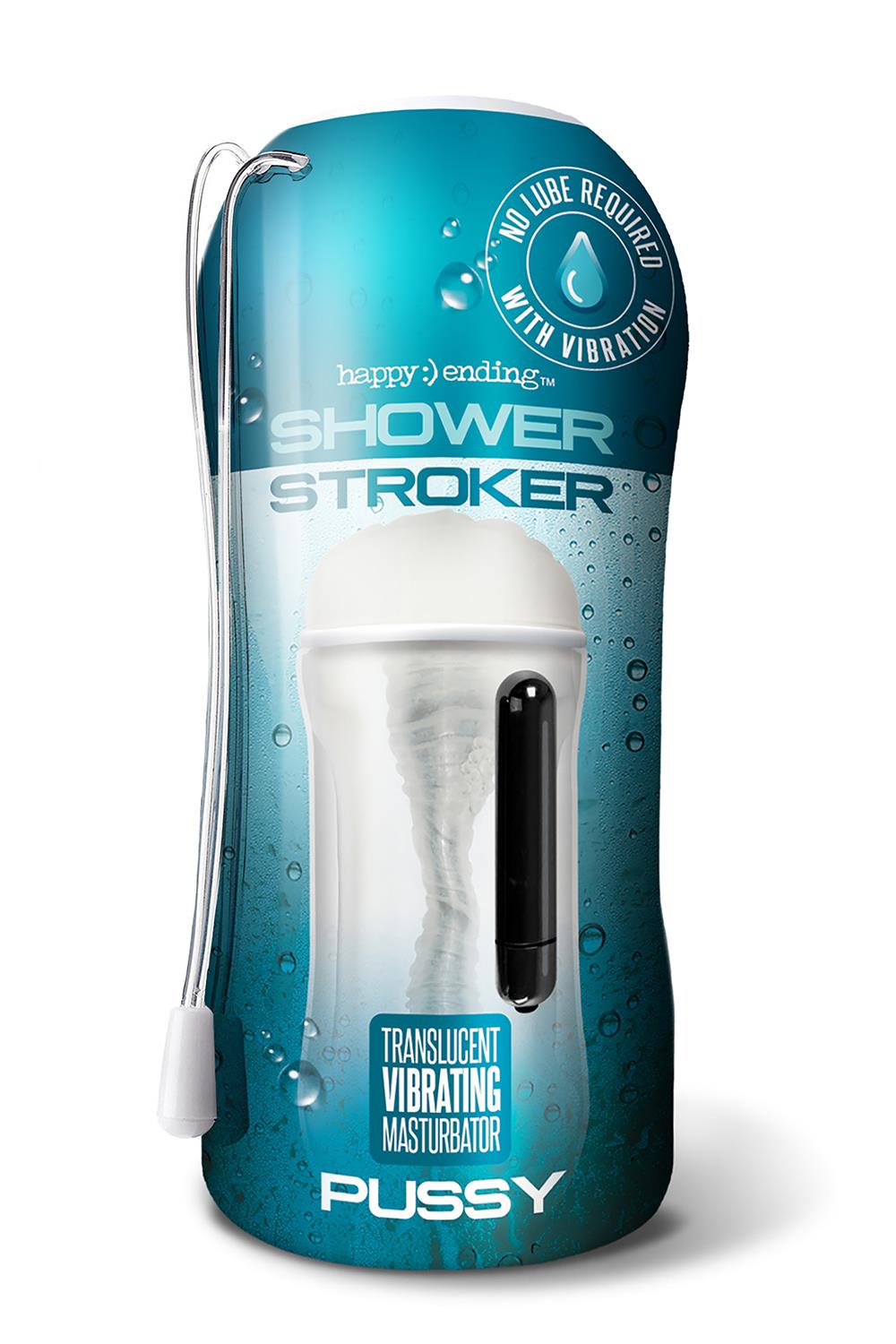 МАСТУРБАТОР ВАГІНА HAPPY ENDING VIBRATING SHOWER STROKER SELF LUBRICATING PUSSY