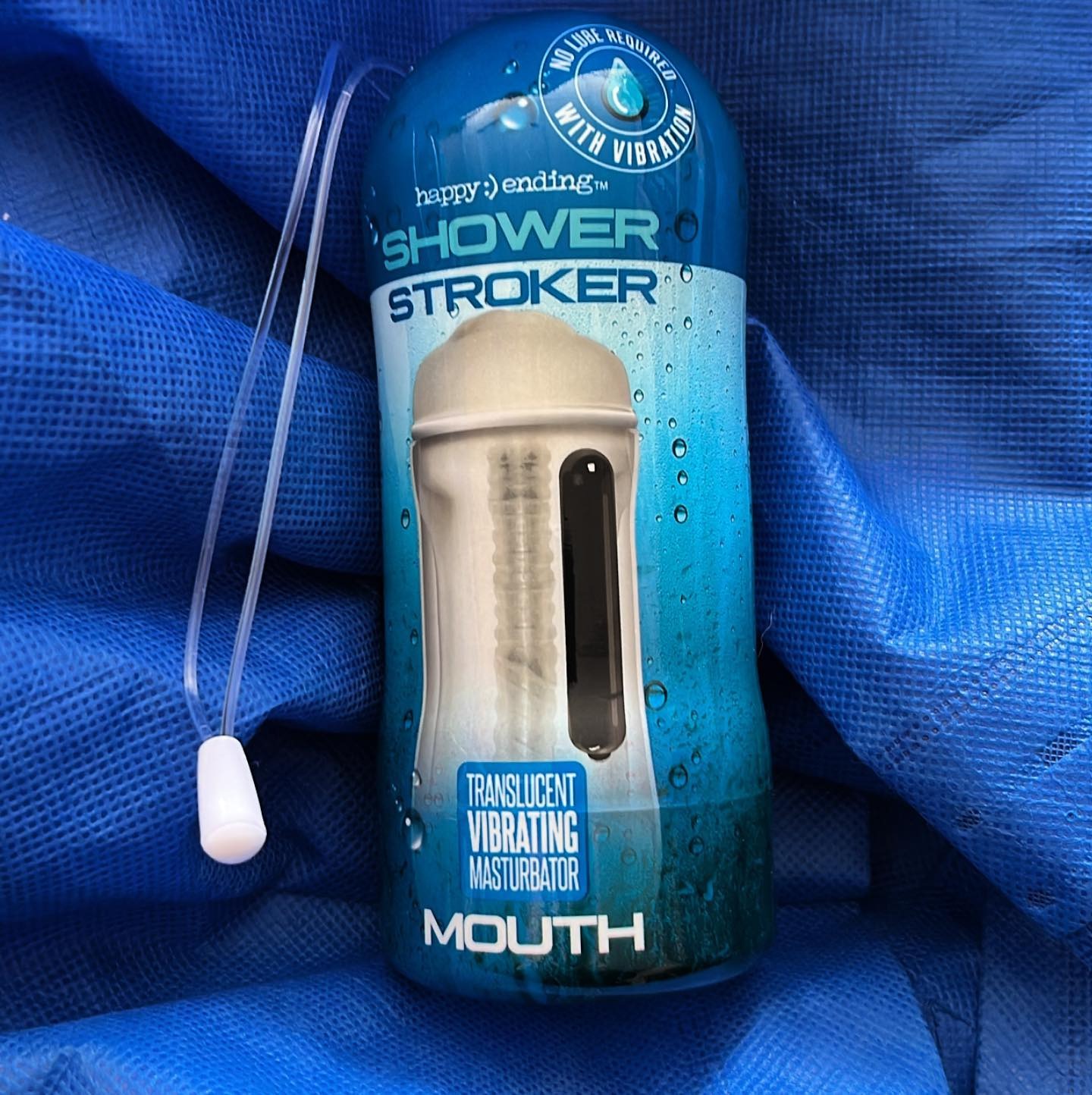 МАСТУРБАТОР ВАГІНА HAPPY ENDING VIBRATING SHOWER STROKER SELF LUBRICATING PUSSY