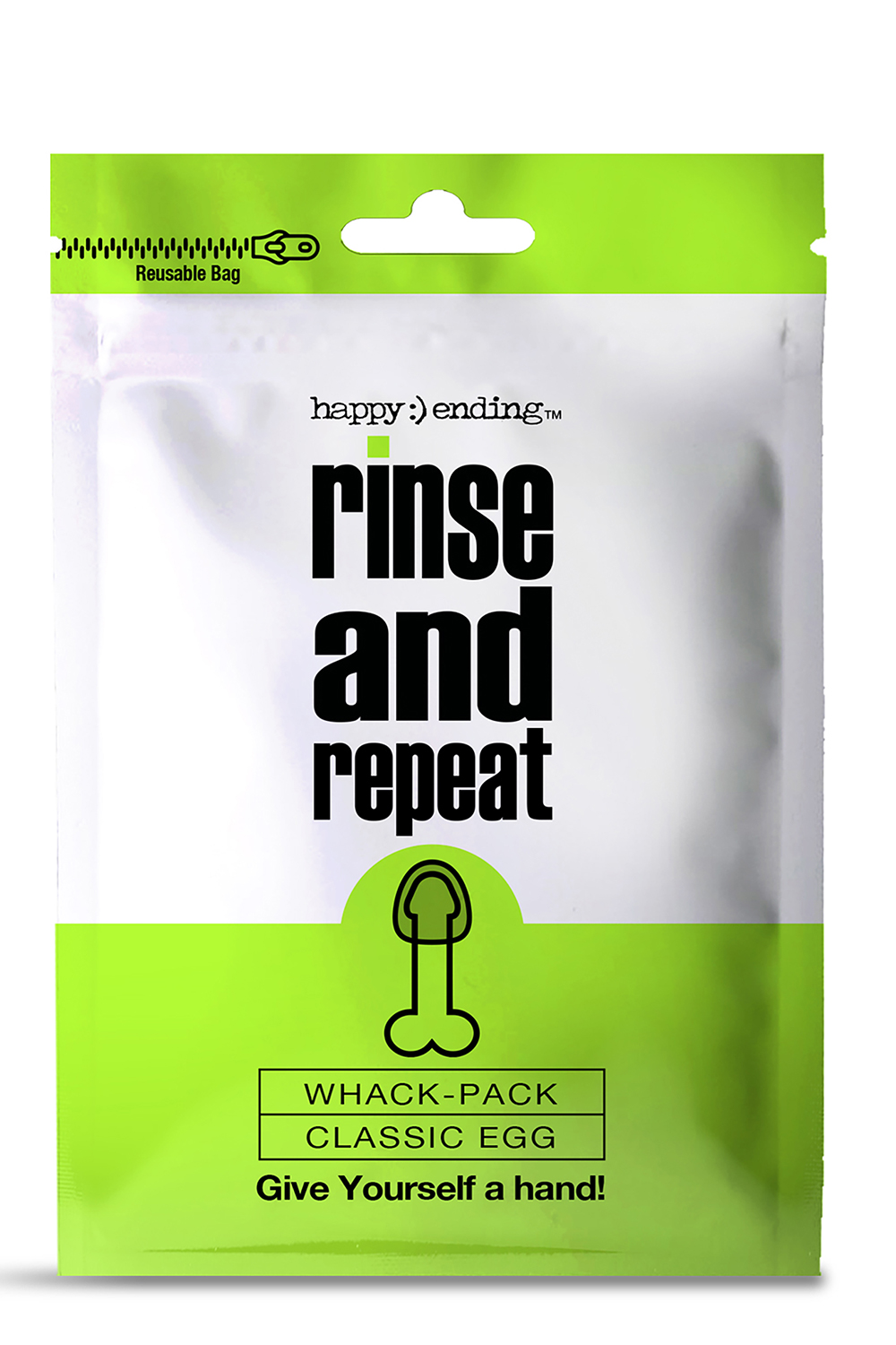 МАСТУРБАТОР ЯЙЦЕ HAPPY ENDING RINSE AND REPEAT WHACK PACK EGG