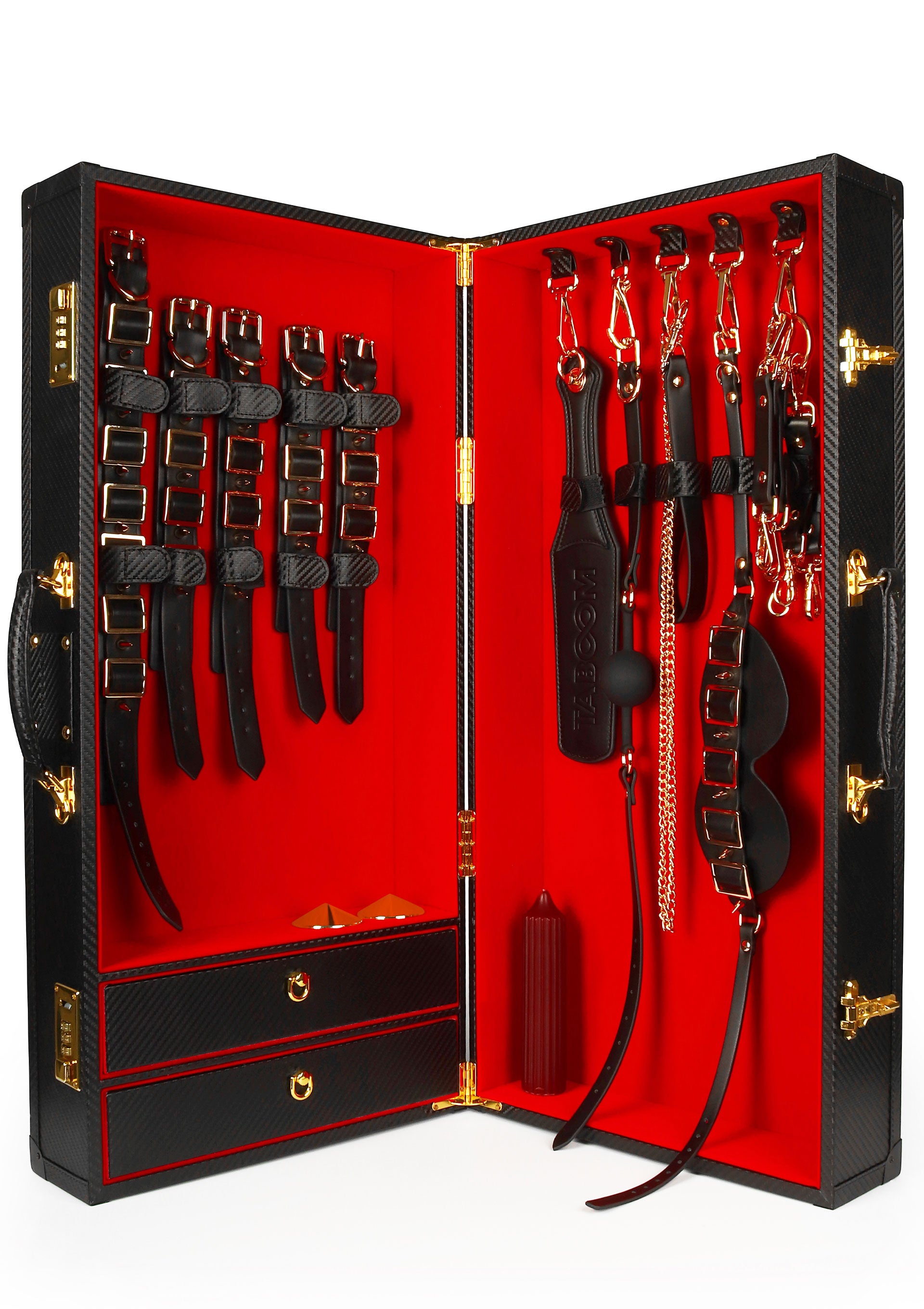 Шафа-валіза для БДСМ-аксесуарів TABOOM Desires Masterpiece Case, 11 предметів