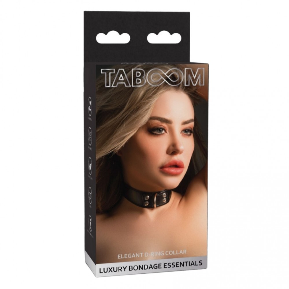 Нашийник з фіксатором Taboom, чорний