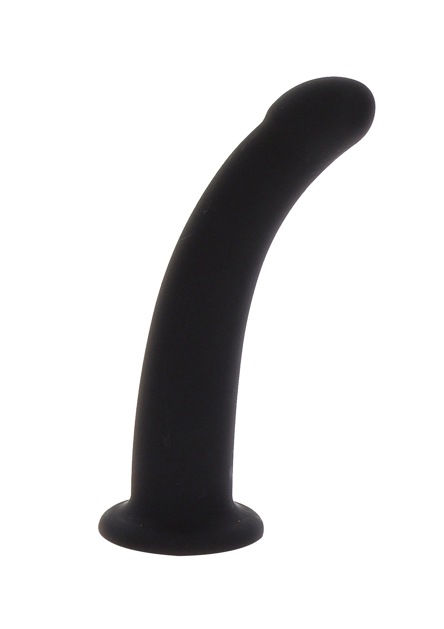 Фалоімітатор страпон Taboom Strap-On Dong Medium чорного кольору, 14 см х 3.3 см