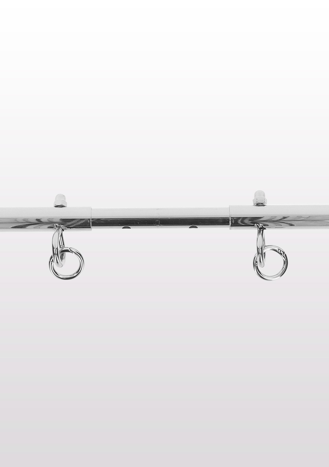Распорка Taboom Luxury Bondage Essentials, регулируемая ширина, серебристая