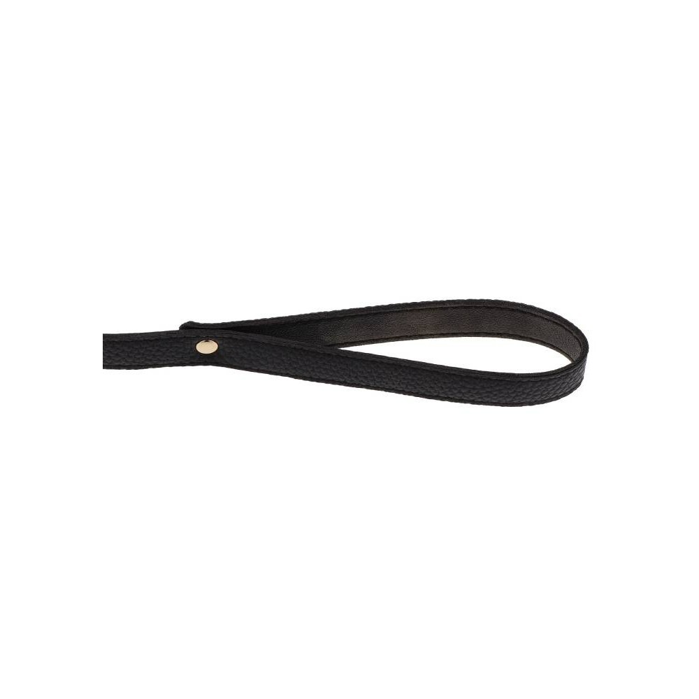 Повідець ланцюг із петлею зі штучної шкіри Statement Leash золотистий, 75 см