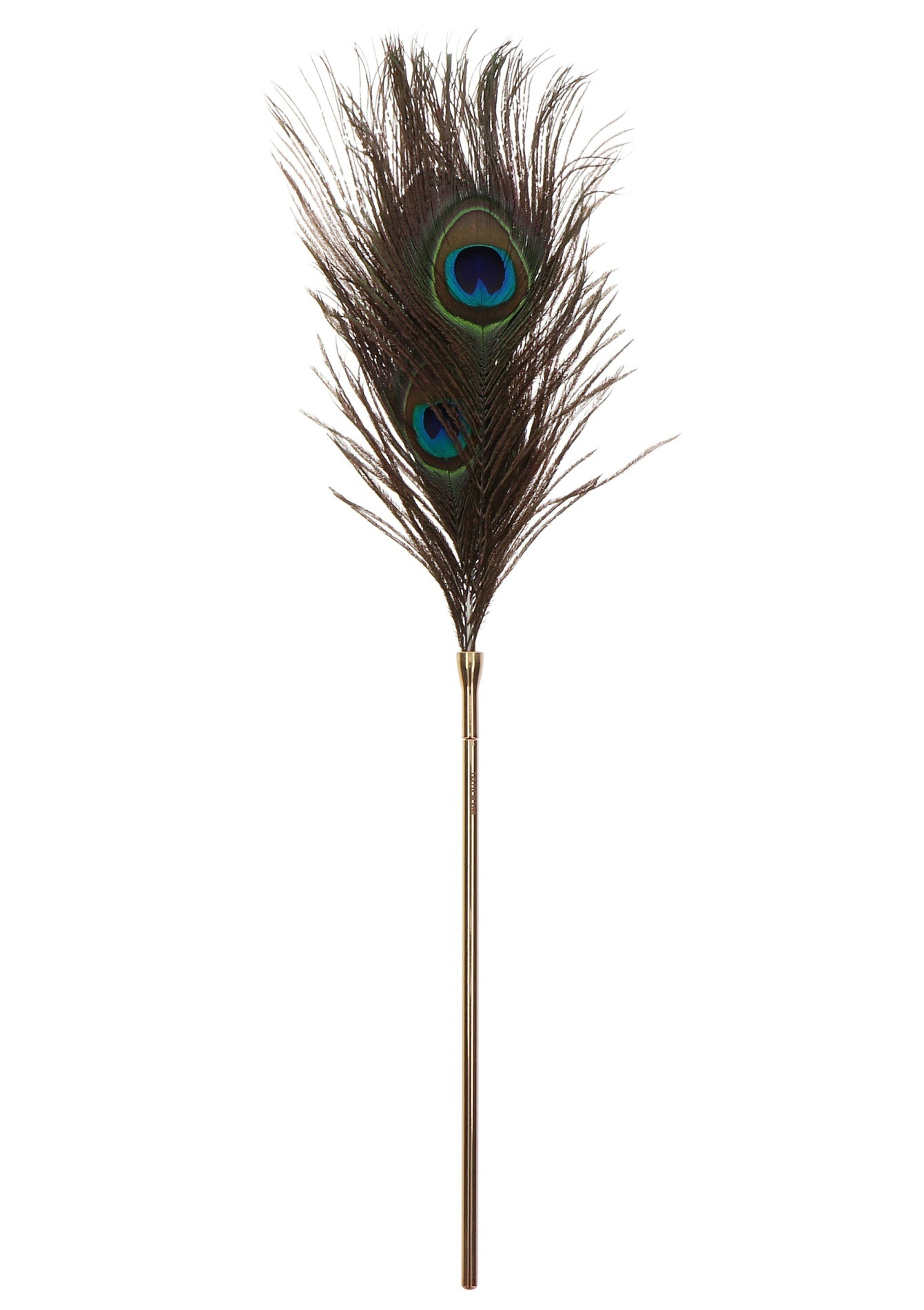 Перо Павлина Taboom DONA Peacock Tickler на длинной ручке
