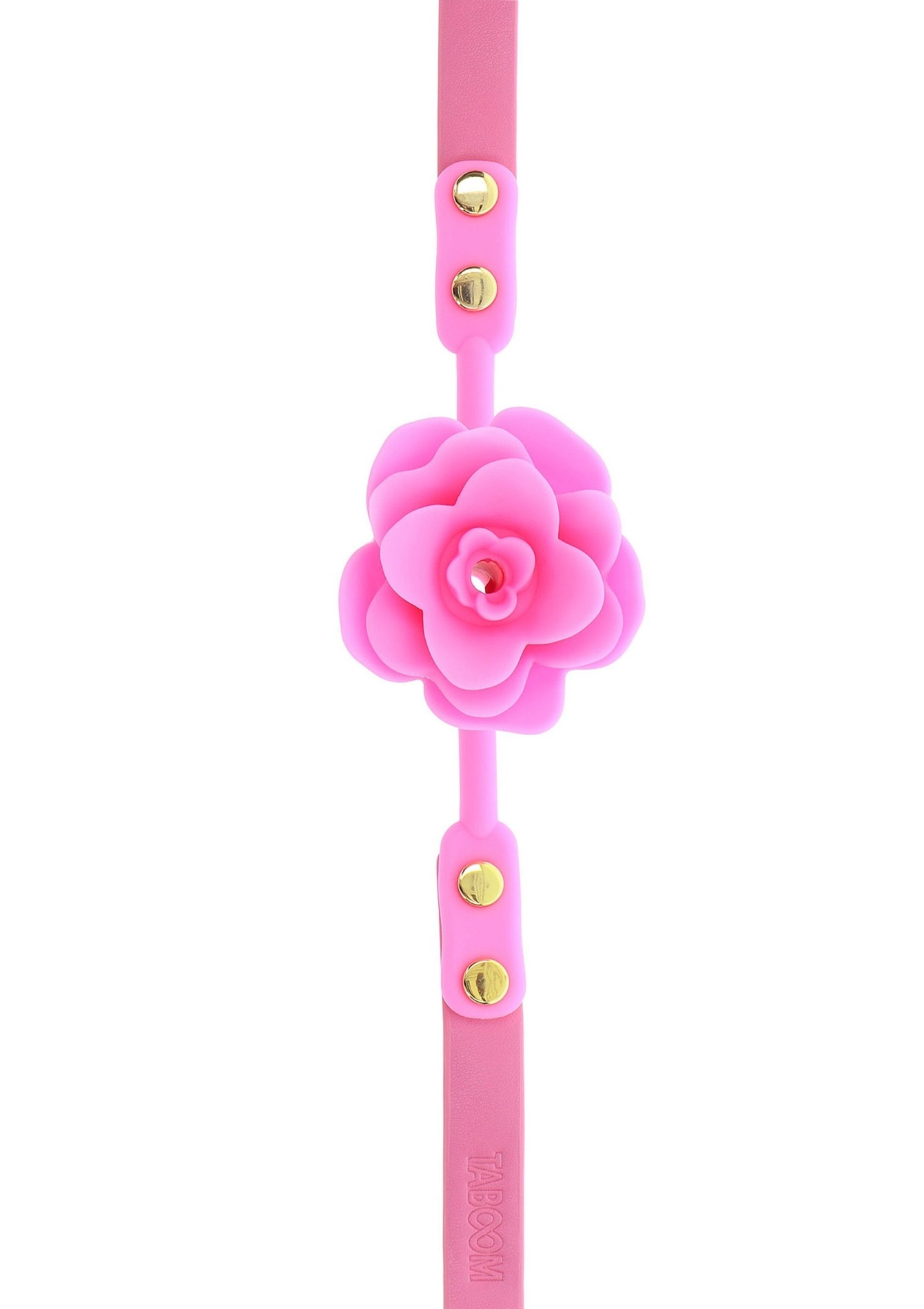 Кляп силиконовый Розочка Taboom Rose Ball Gag, розовый