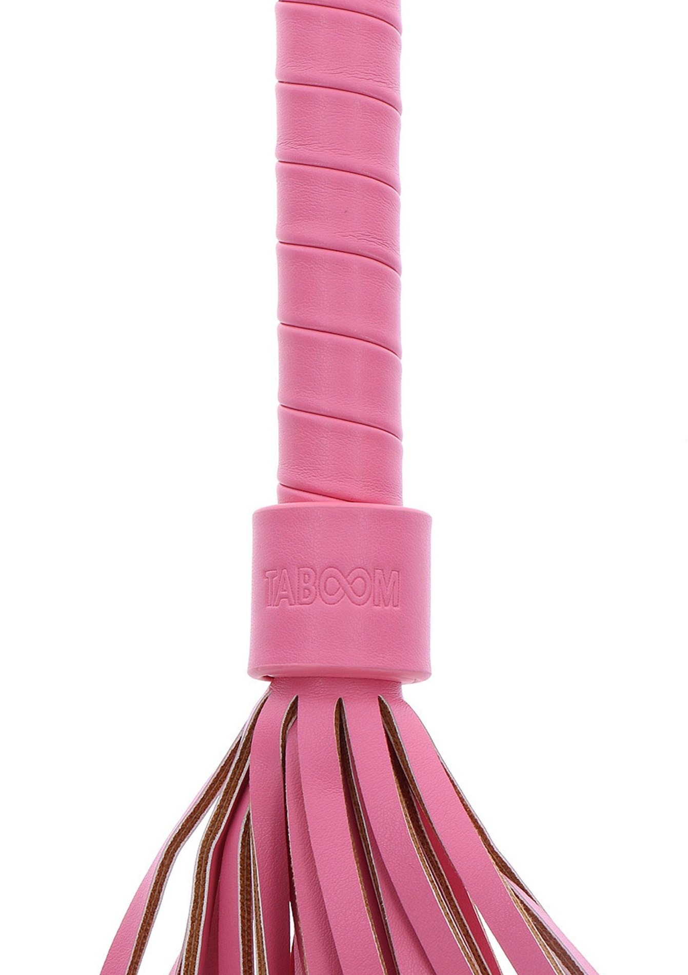Флоггер Taboom Malibu Whip из веганской кожи, розовый