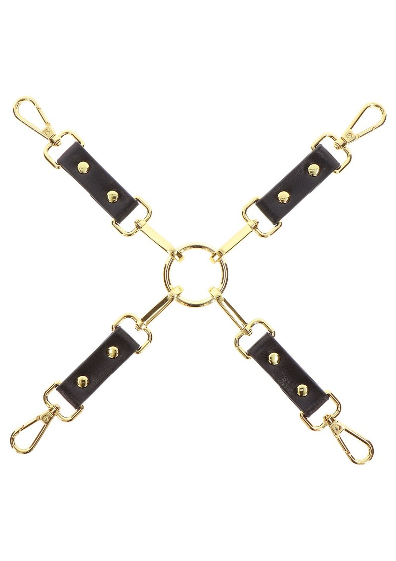 Крестообразный фиксатор для бондажа Taboom Hogtie, черный