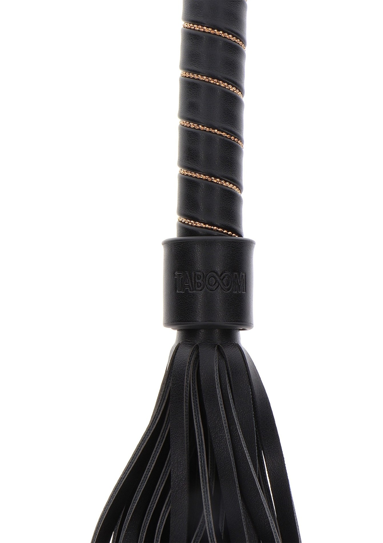 Флогер TABOOM Studded Whip, чорний, 54 см