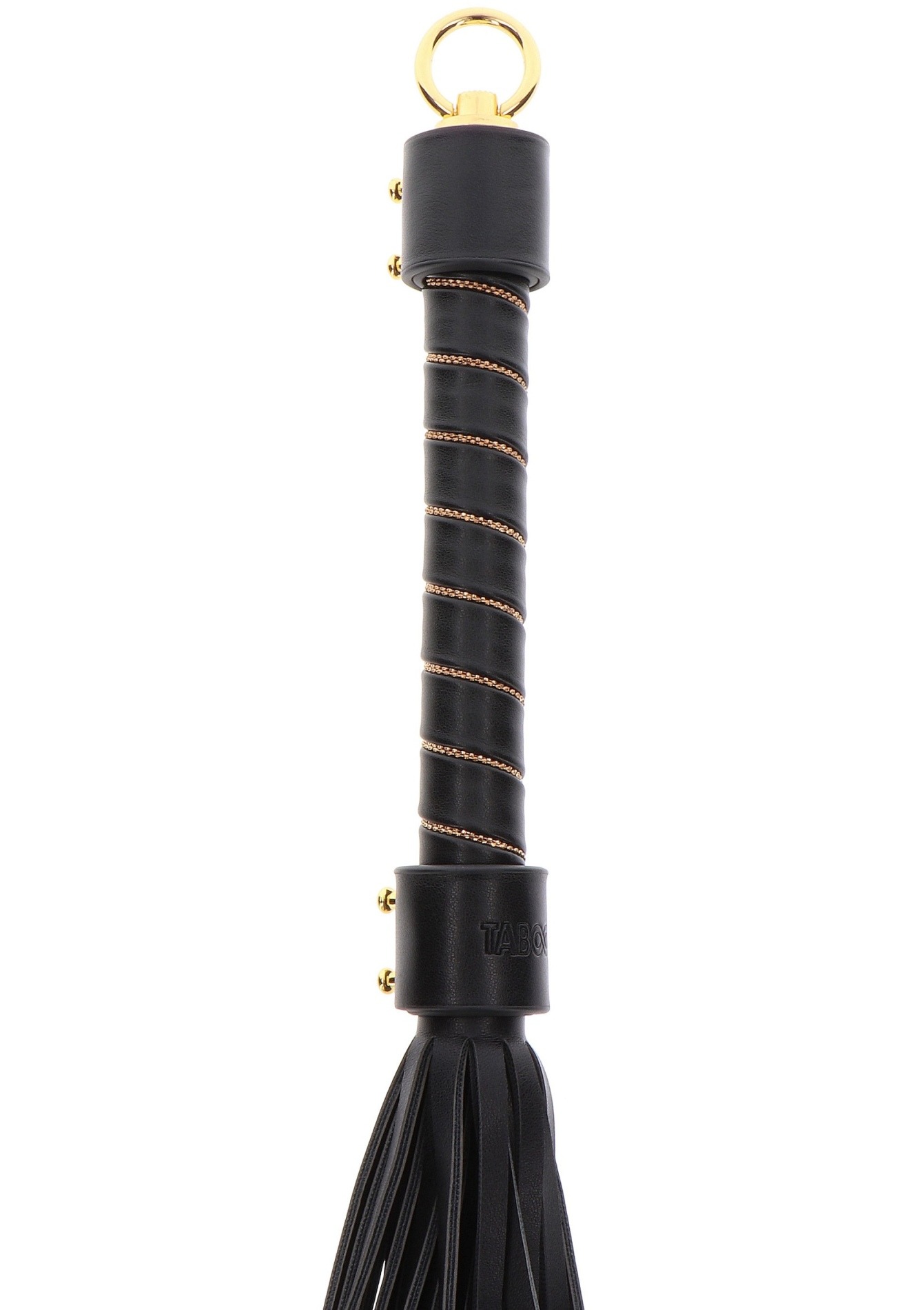 Флогер TABOOM Studded Whip, чорний, 54 см