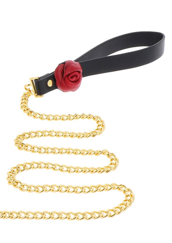 Ошейник с поводком Taboom Wild Roses Collar & Leash с декоративными розами