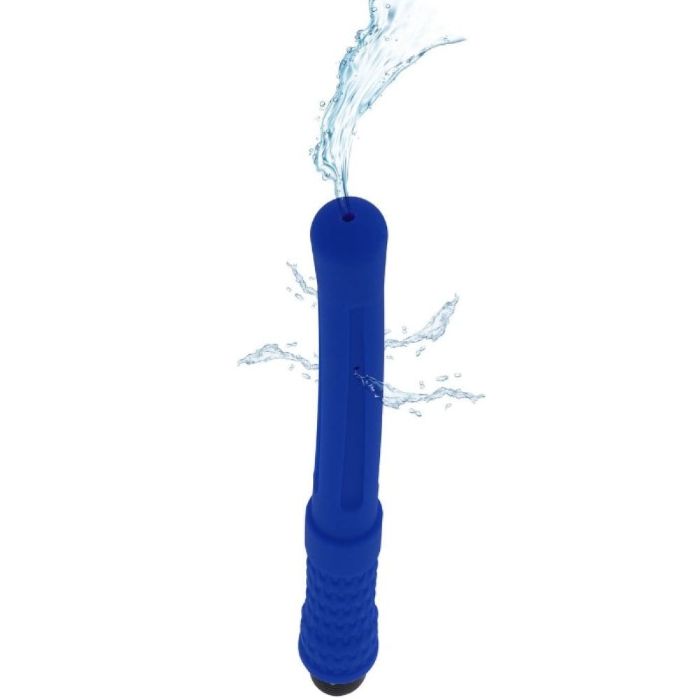 Насадка для анального душу ToyJoy The Geyser Anal Douche 15 см, синій