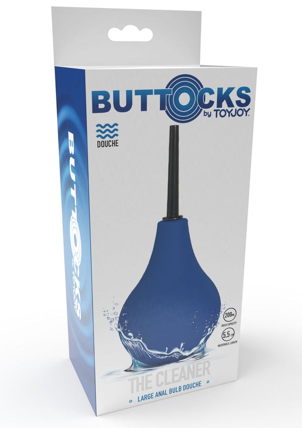 Анальний душ ToyJoy Buttocks синій, 200 мл