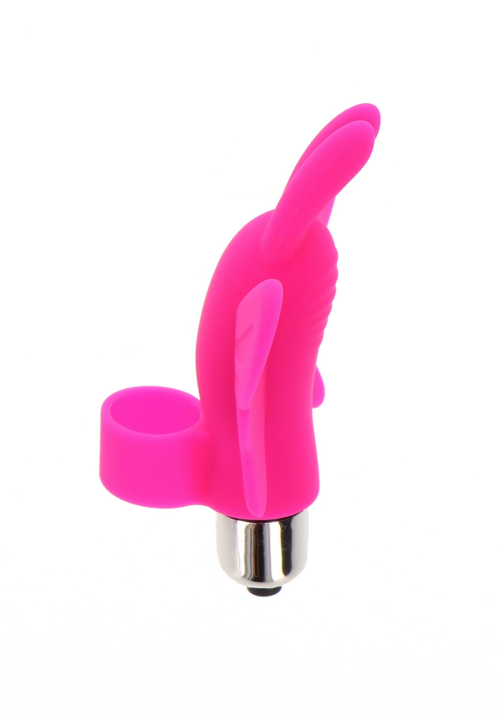 Вібратор на палець у вигляді метелика ToyJoy Butterfly Pleaser, рожевий