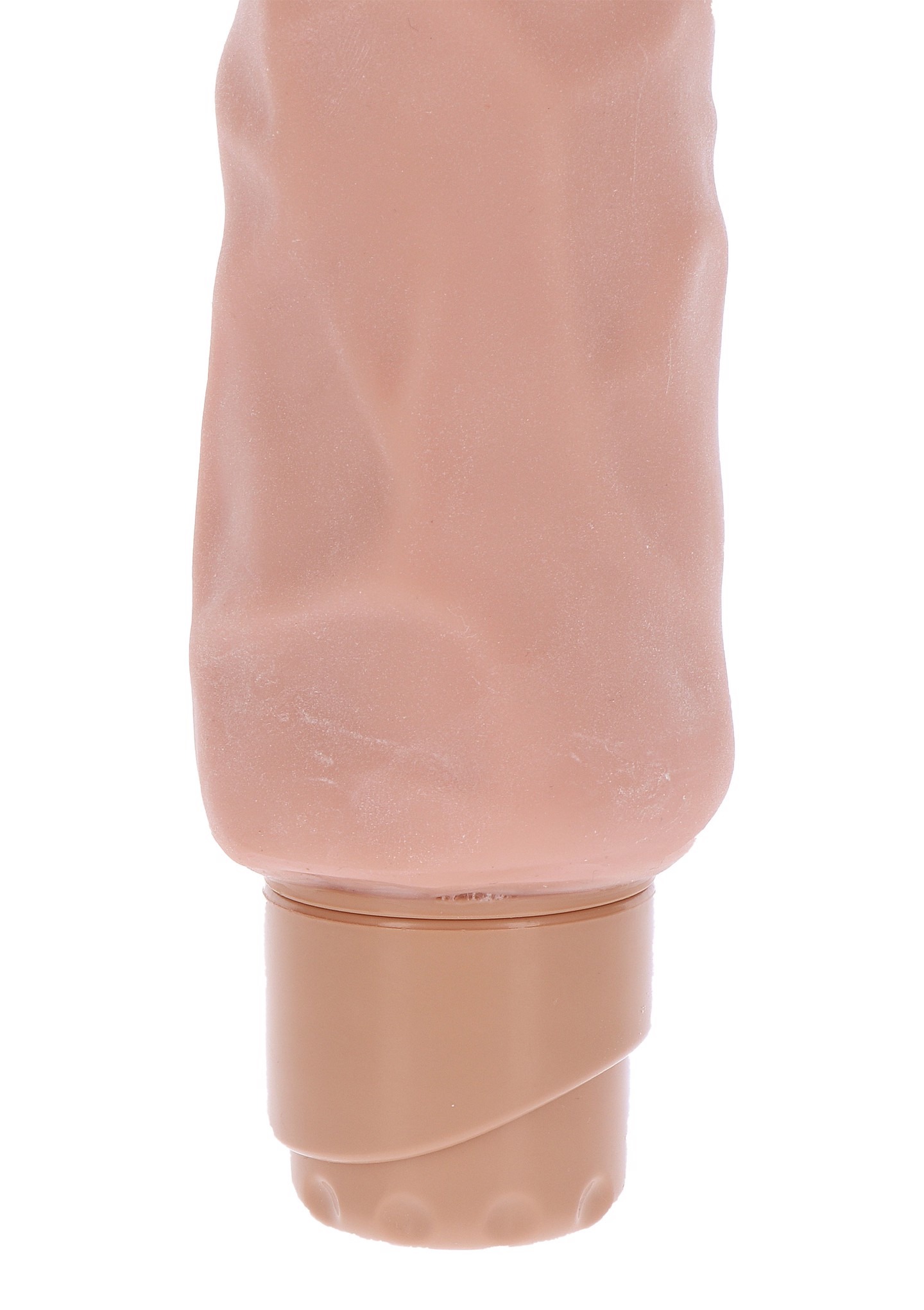 Вібратор реалістичний Toy Joy Dual Density Big Vibrator, бежевий