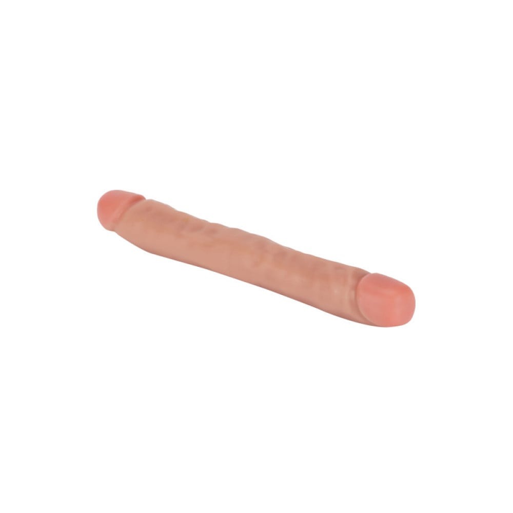 Фаллоимитатор двусторонний ToyJoy RealFeel Jr.Double Dong, бежевый