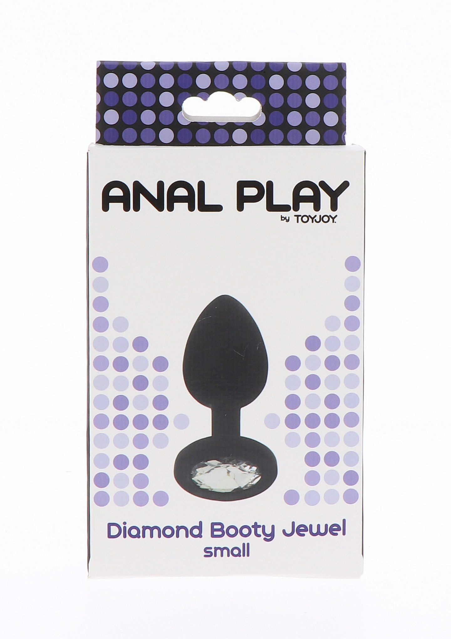 Анальная пробка силикон маленькая Diamond Booty Jewel S Toy Joy