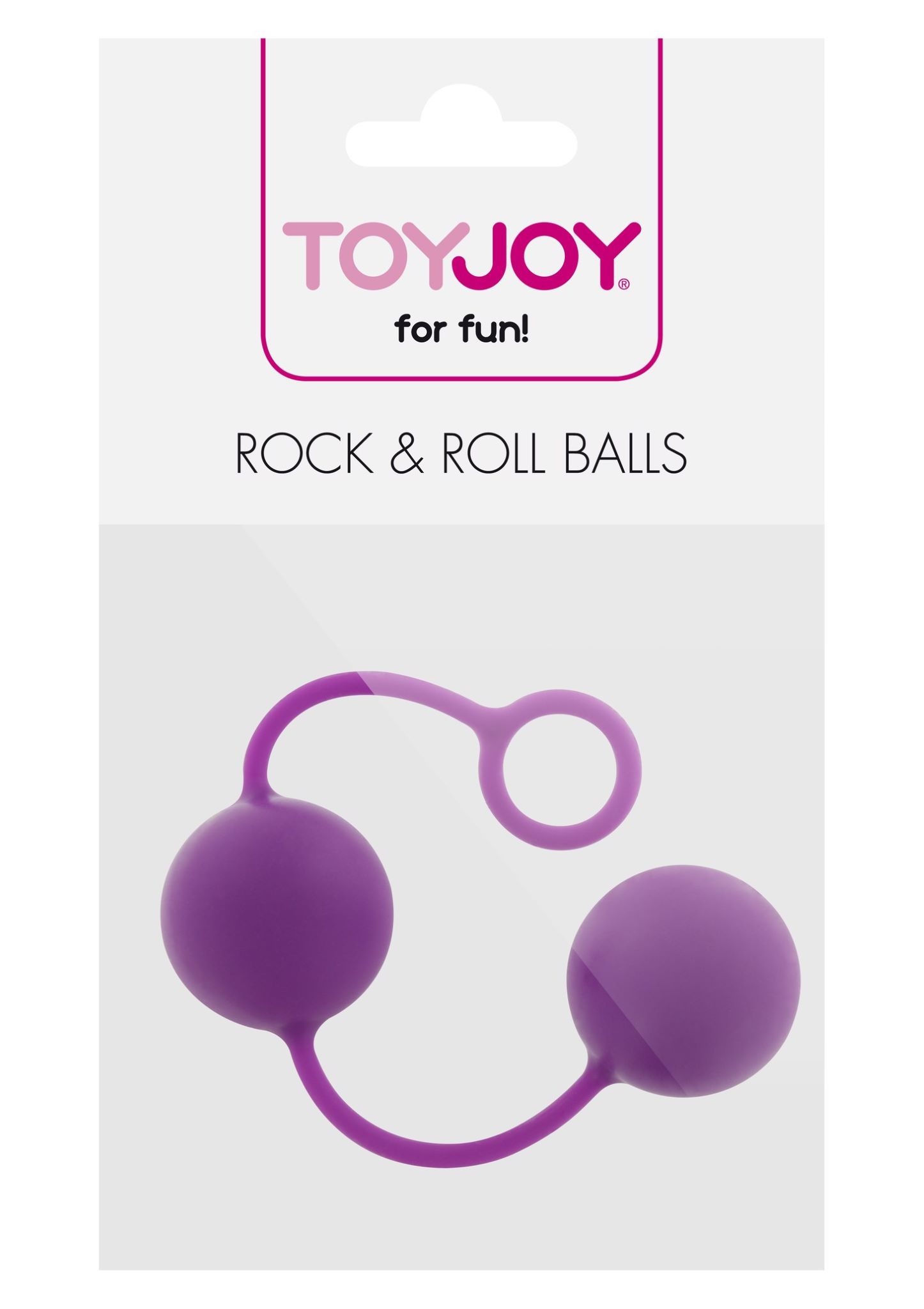 Вагінальні кульки Rock & Roll Balls фіолетові ToyJoy
