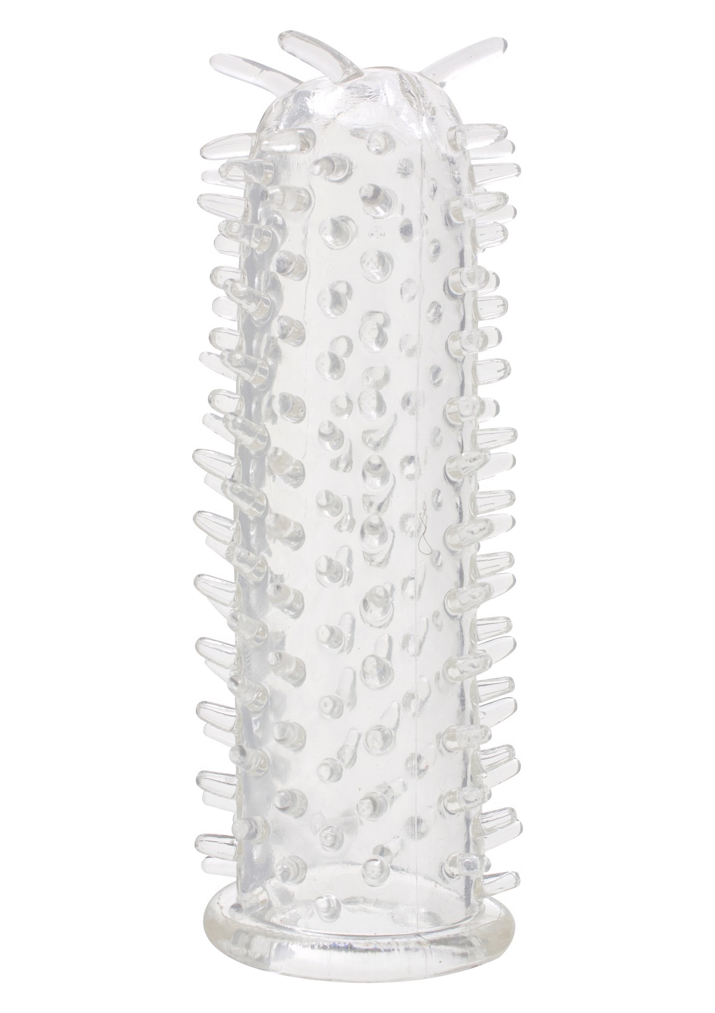 Насадка на пенис с шипиками Toy Joy Seduction Sleeve Clear, прозрачный