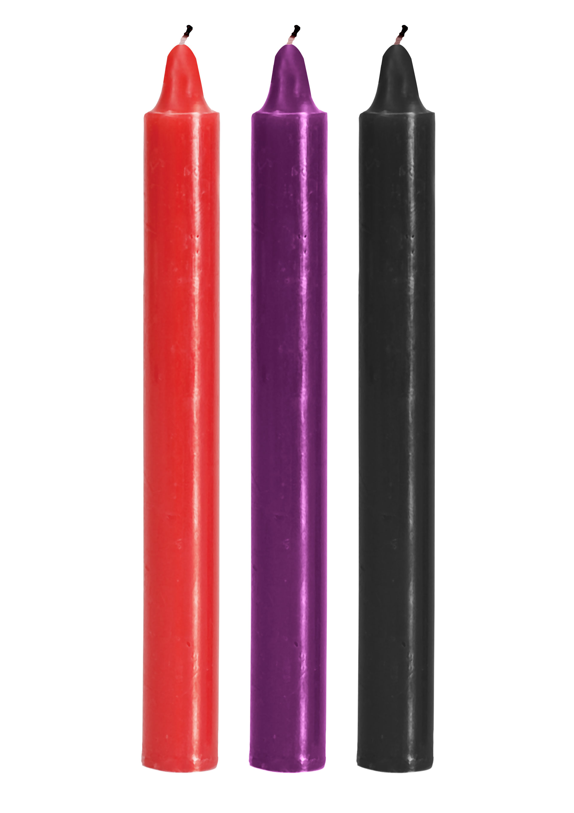 Свечки для БДСМ низкотемпературные TOYJOY Japanese Drip Candles, 3 шт