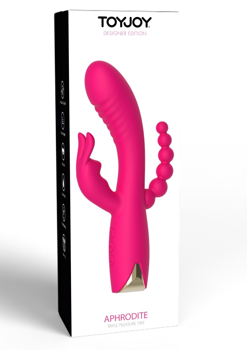 Вібратор-кролик Aphrodite Triple Vibrator Toy Joy