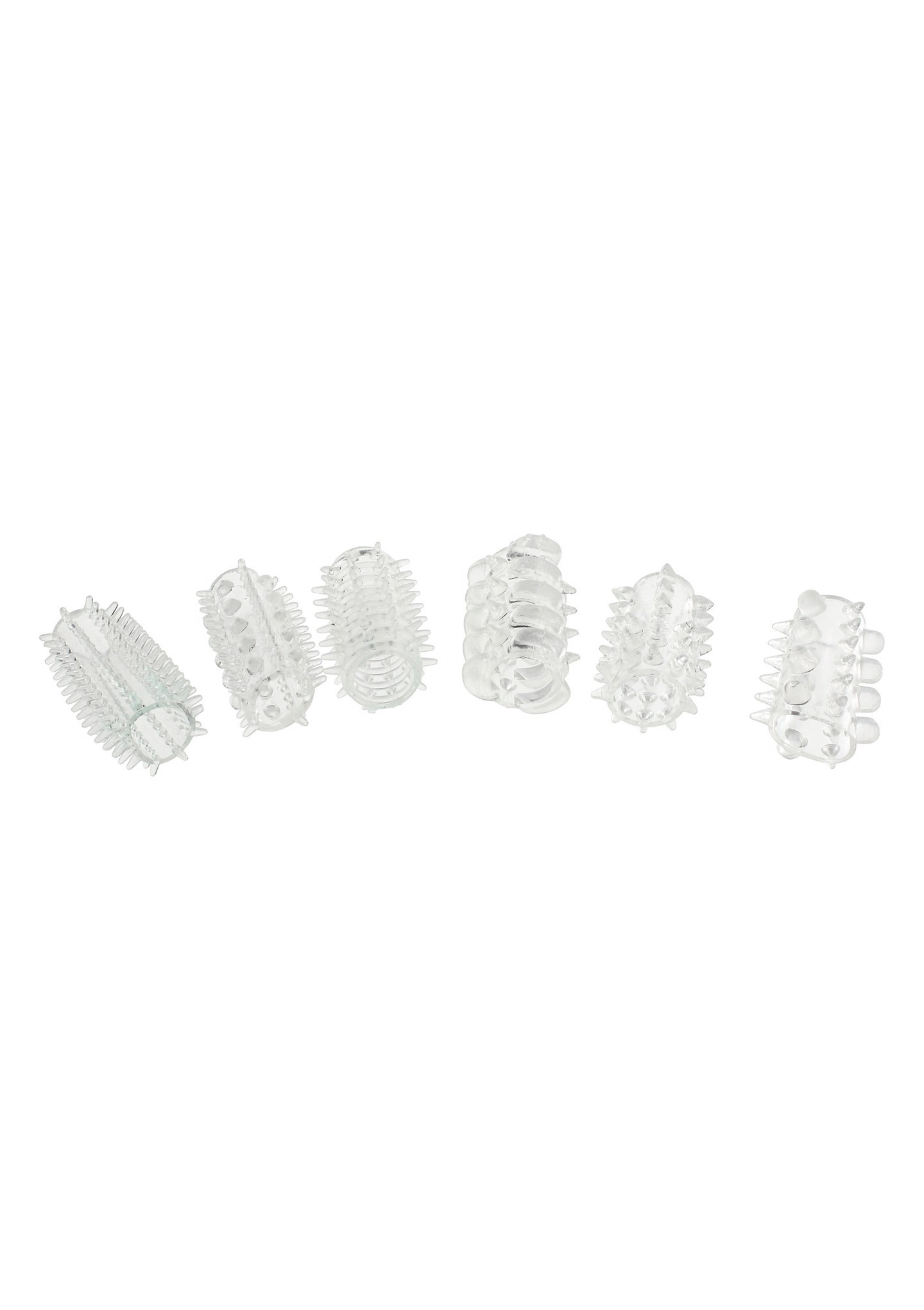 Набір насадок на пеніс ToyJoy Power Penis Sleeve Set, прозорий