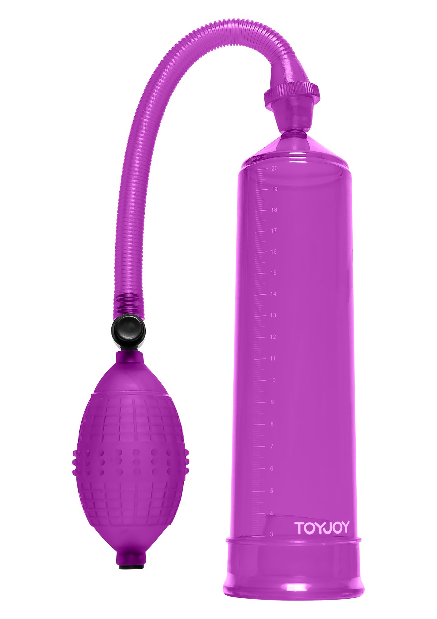 Вакуумна помпа для члена ToyJoy Power Pump механічна, фіолетова