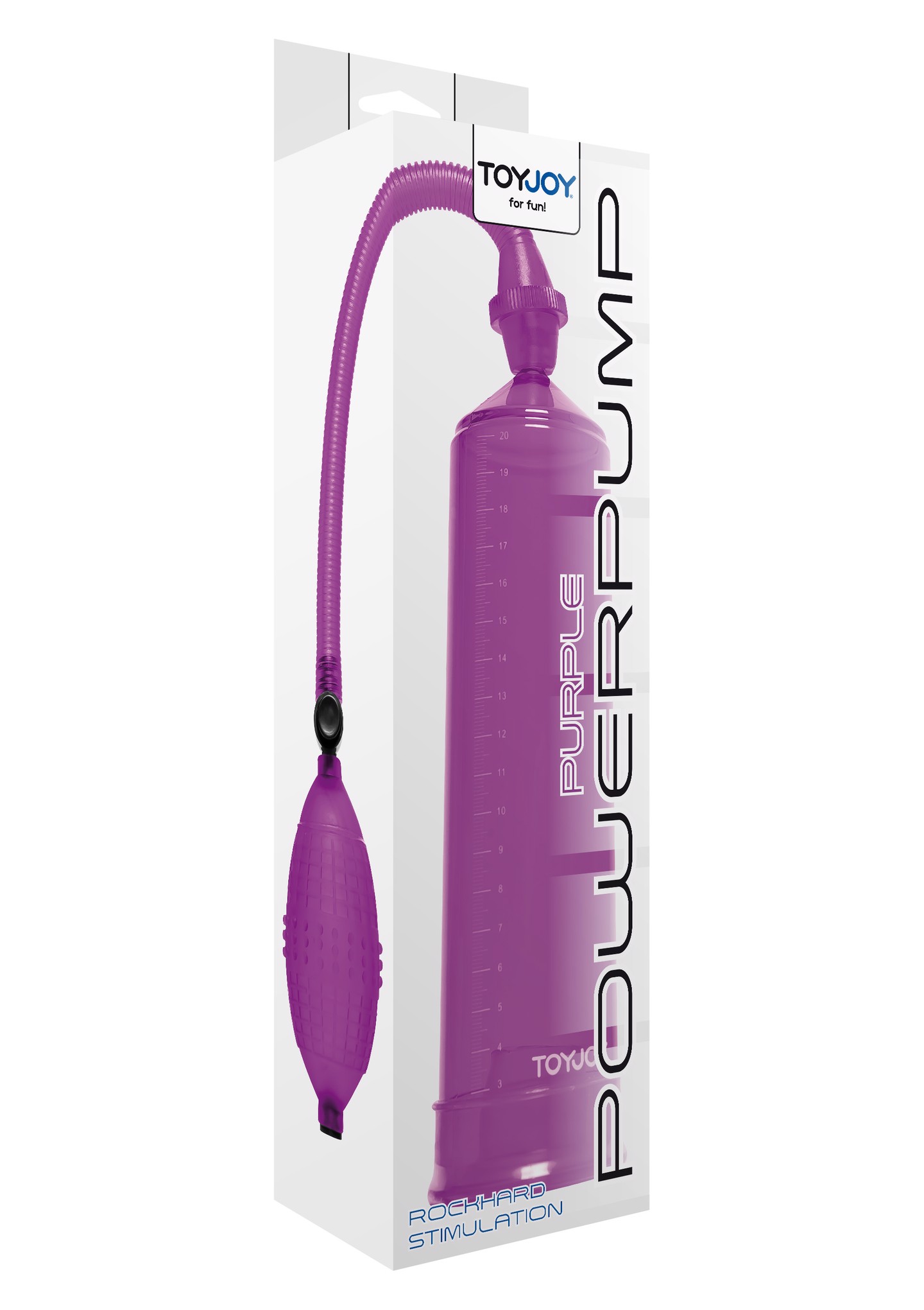 Вакуумна помпа для члена ToyJoy Power Pump механічна, фіолетова
