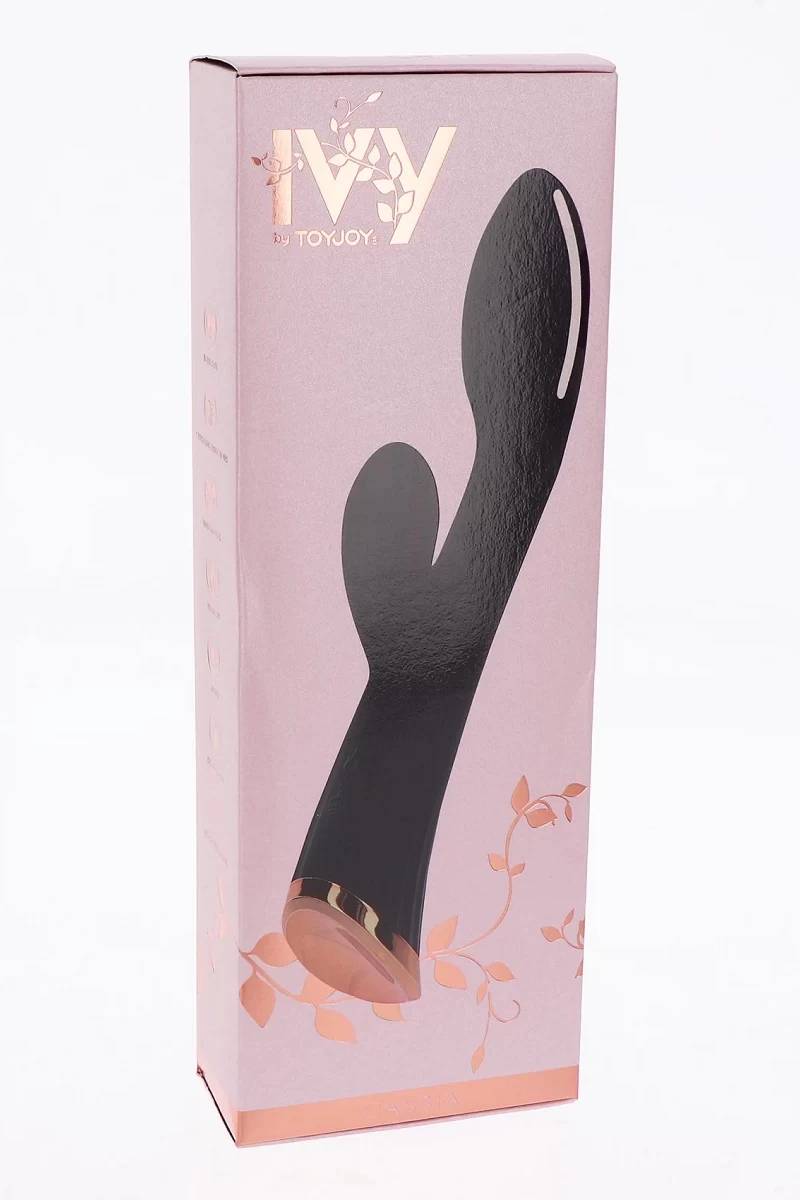 Вибратор-кролик TOY JOY, черный