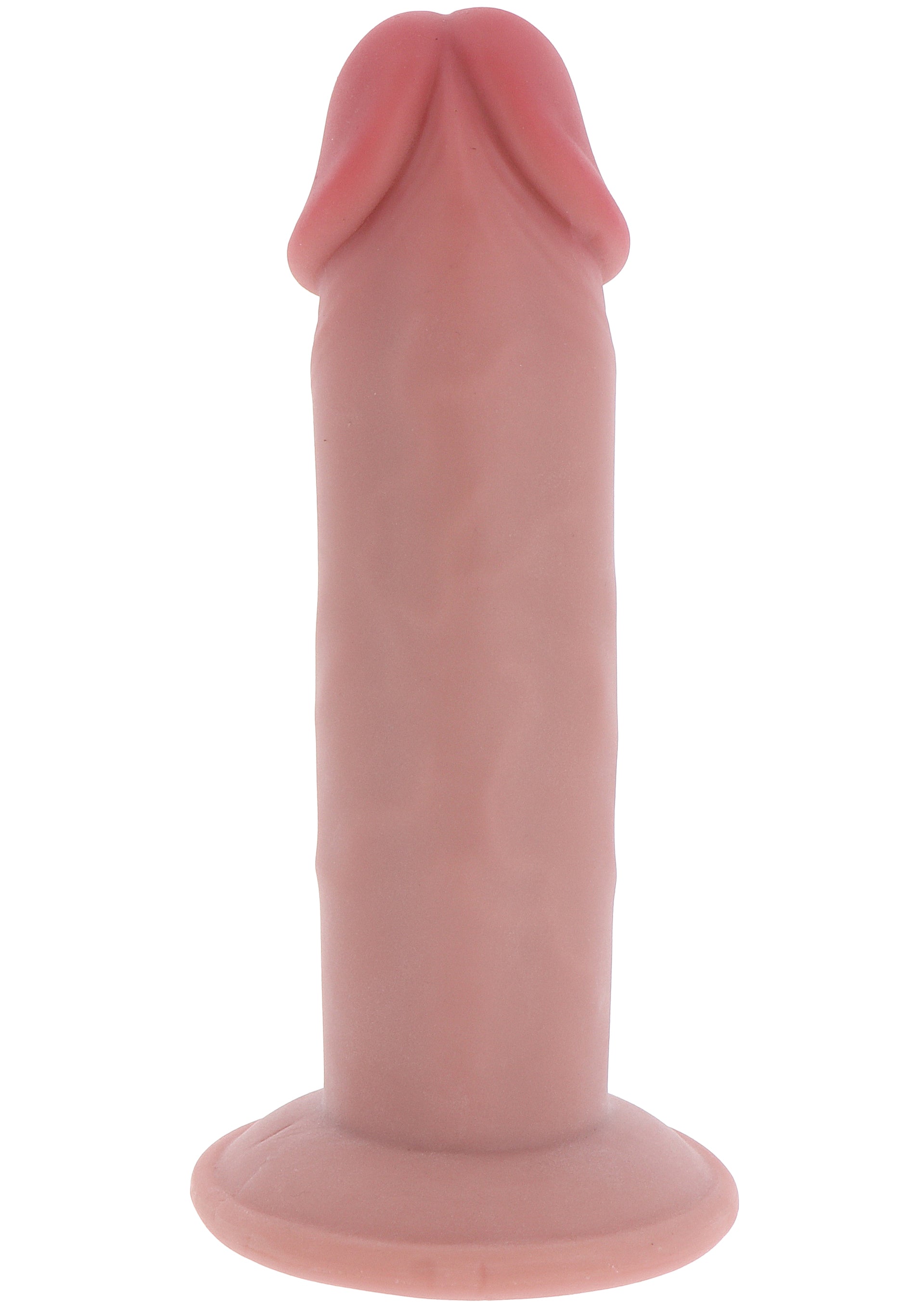 Фаллоимитатор реалистичный на присоске TOY JOY Deluxe Dual Density, 18 × 4,5 см