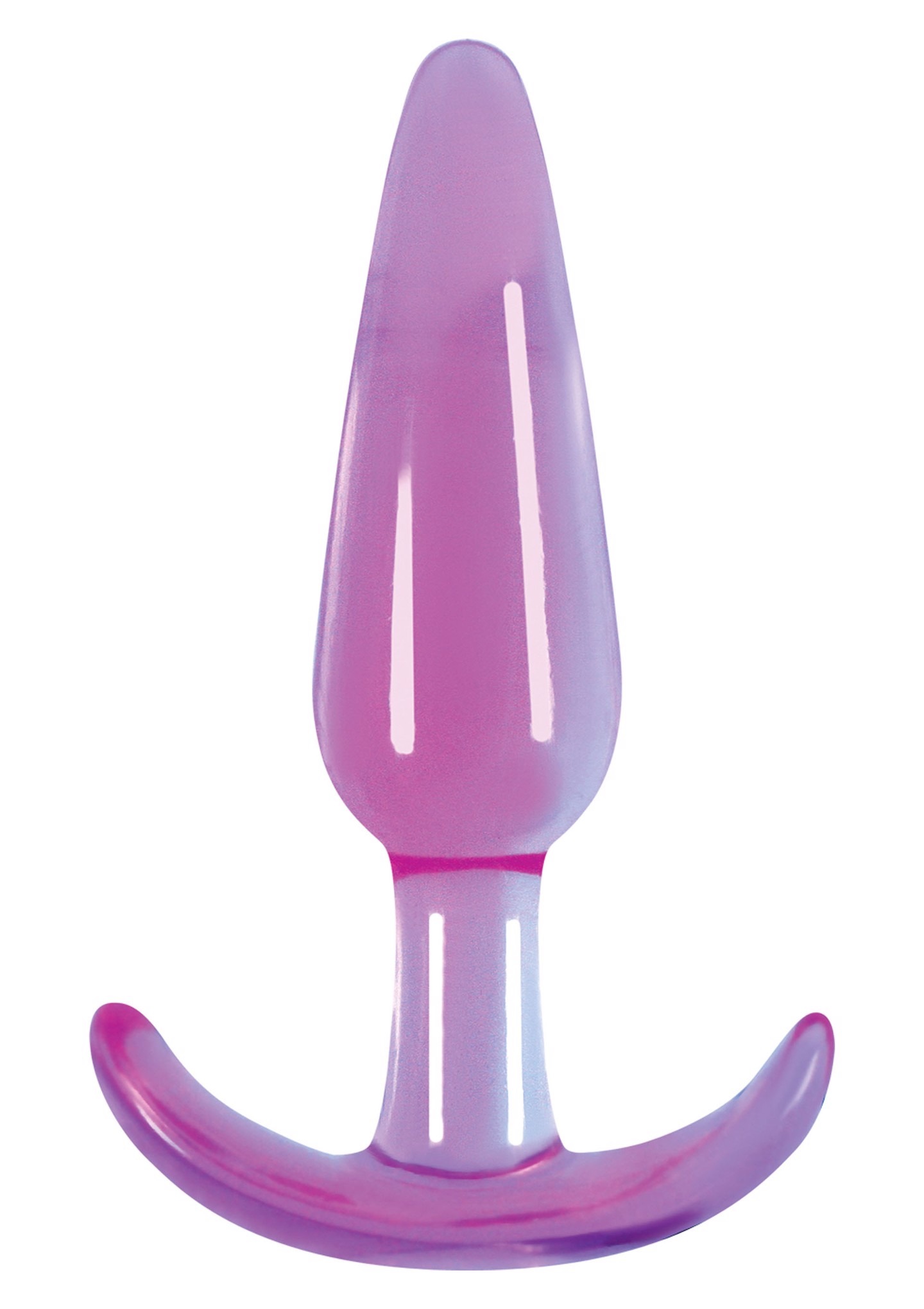 Анальна пробка NS Novelties Jelly Rancher Smooth T-Plug, фіолетова