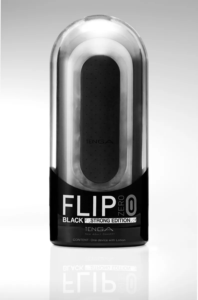 Мастурбатор c вибрацией Tenga - Flip Zero 0 Electronic Vibration Black