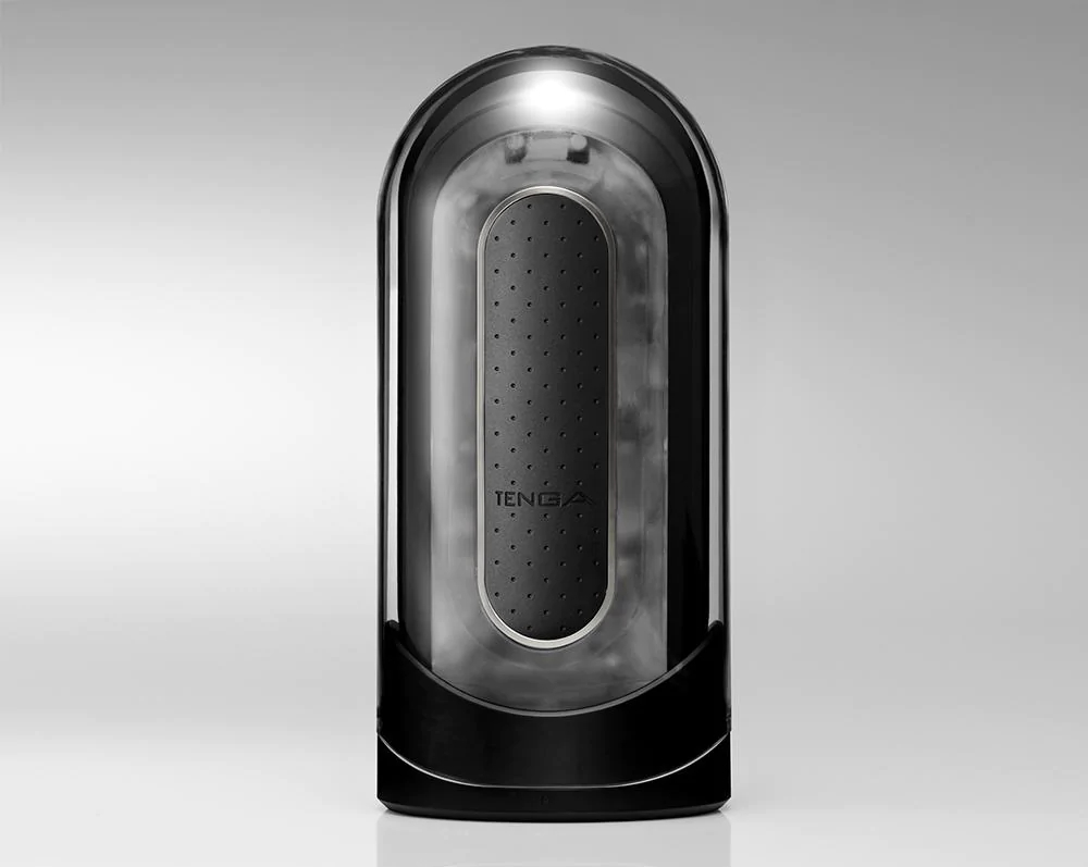 Мастурбатор c вибрацией Tenga - Flip Zero 0 Electronic Vibration Black