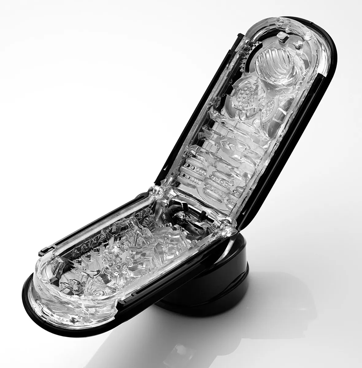 Мастурбатор c вибрацией Tenga - Flip Zero 0 Electronic Vibration Black