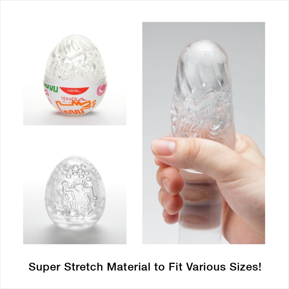 Мастурбатор TENGA - KEITH HARING EGG DANCE