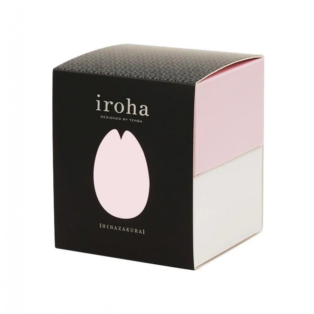 Вібратор для клітора Iroha Sakura Tenga, медичний силікон, рожевий