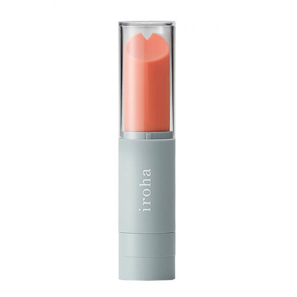 Вибропуля в виде помады Iroha Stick Tenga, медицинский силикон, оранжевая с серым