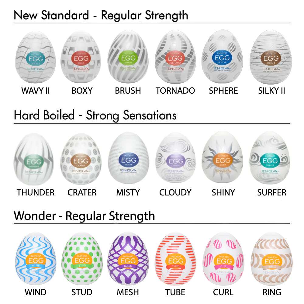 Мастурбатор яйце TENGA EGG SILKY II
