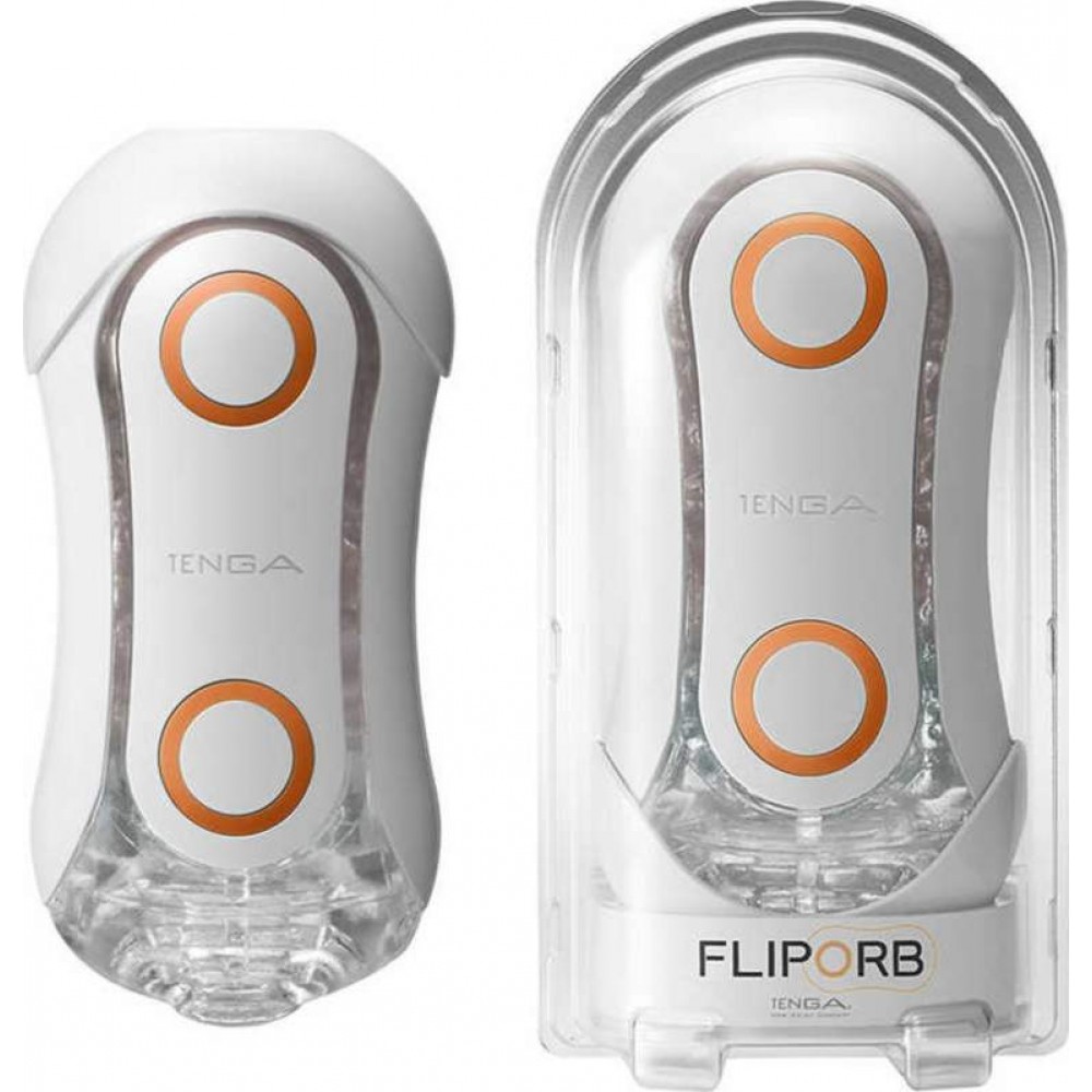 Мастурбатор з стимулюючими кульками Tenga - Flip Orb Masturbator