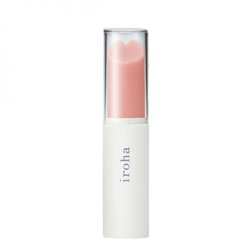 Вибропуля в виде помады Iroha Stick Tenga, медицинский силикон, розовая с белым