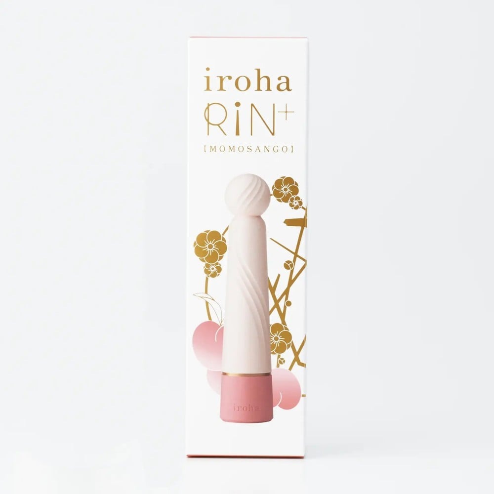 Вібратор для точки G Iroha Rin + Tenga, медичний силікон, рожевий