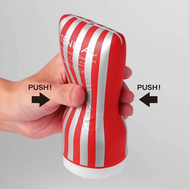 Мастурбатор Tenga Soft Tube Cup з реалістичним ефектом глибокого мінету