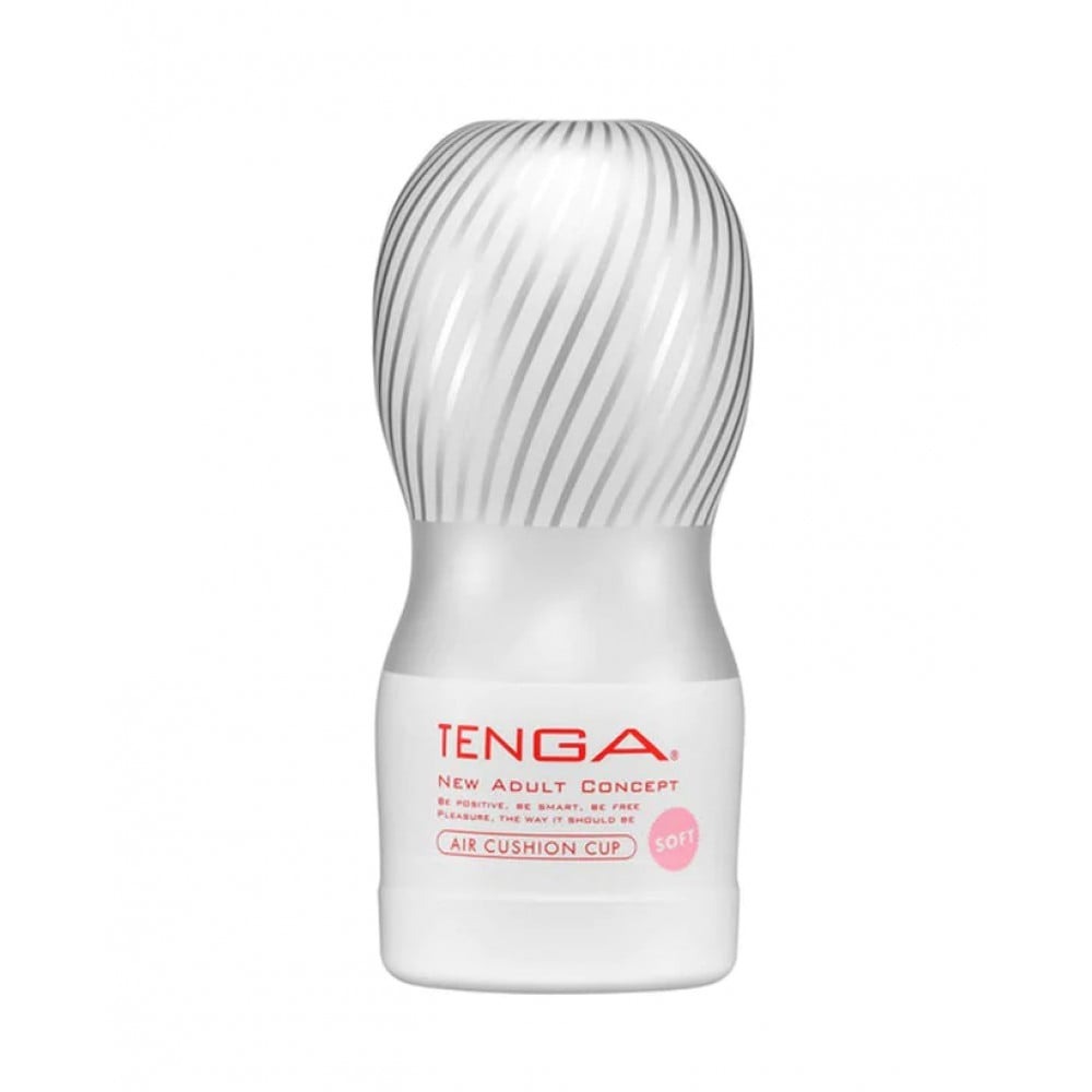 Мастубатор хай-тек рельєфний Tenga Air Flow Gentle, білий