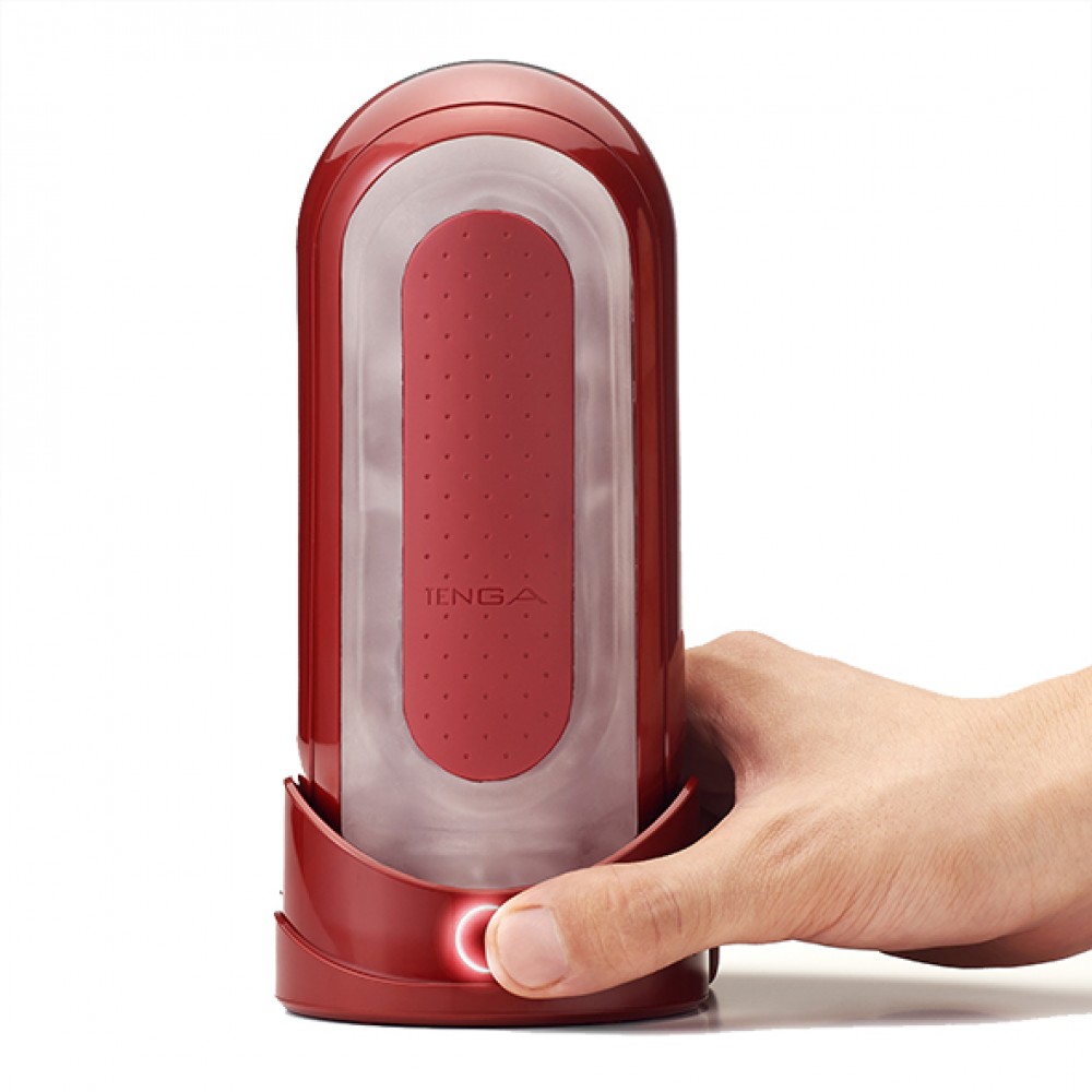Эксклюзивный набор Мастурбатор с нагревом FLIP 0(ZERO) RED & WARMER SET