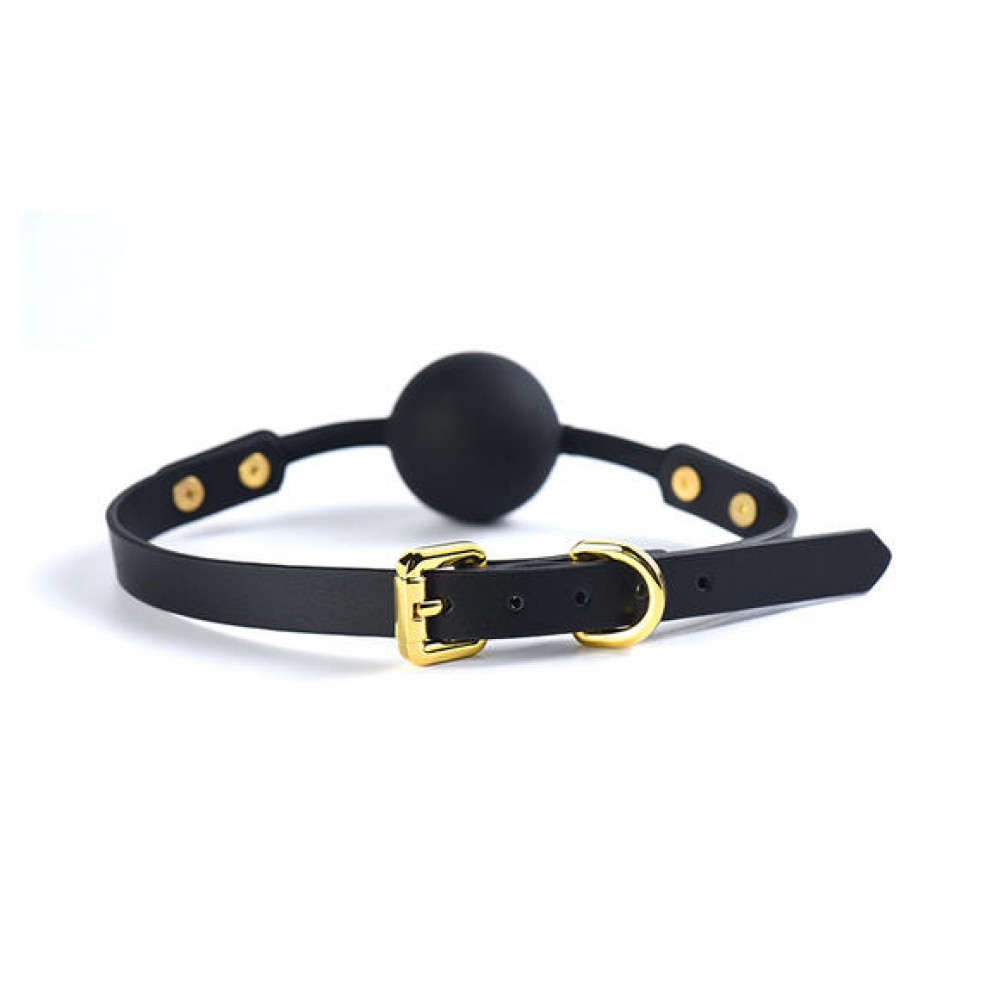 Кляп із кулькою силіконовий Solid Medium Ball Gag UPKO