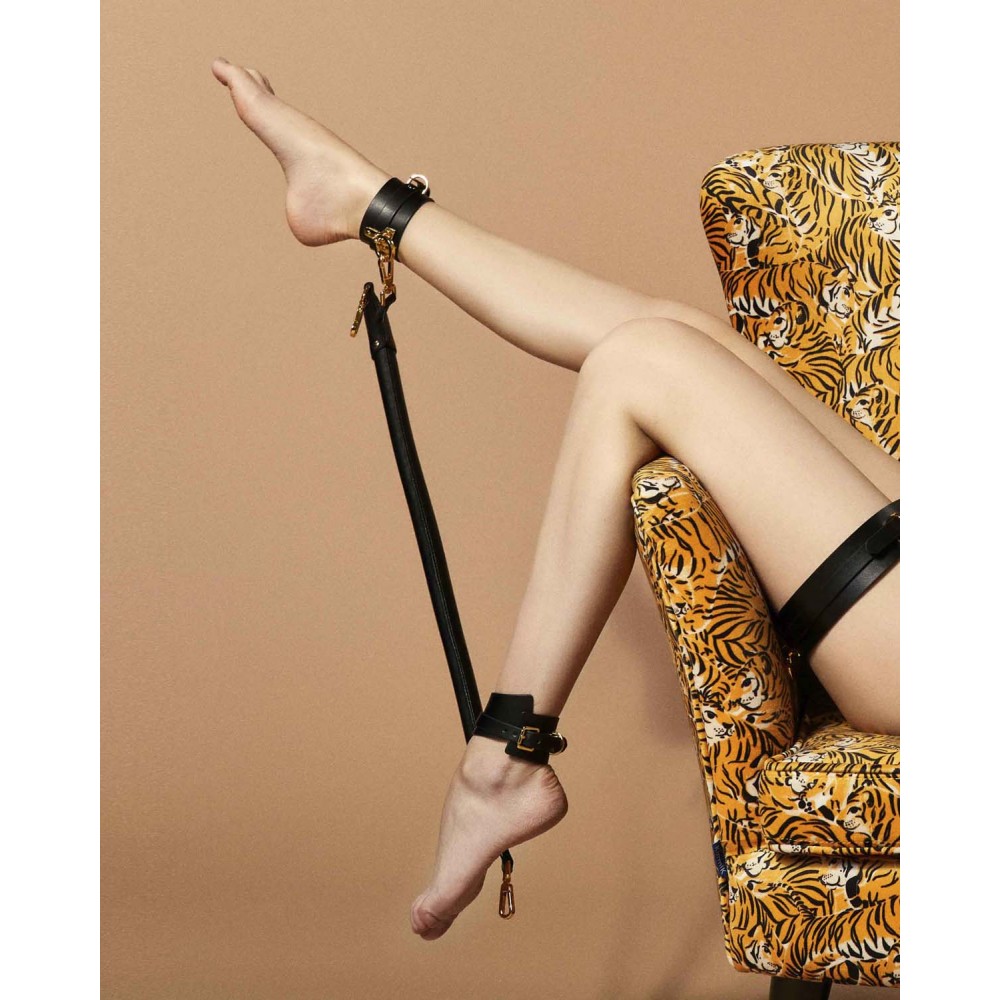 Розпірка італійська шкіра UPKO Spreader Bar, чорна